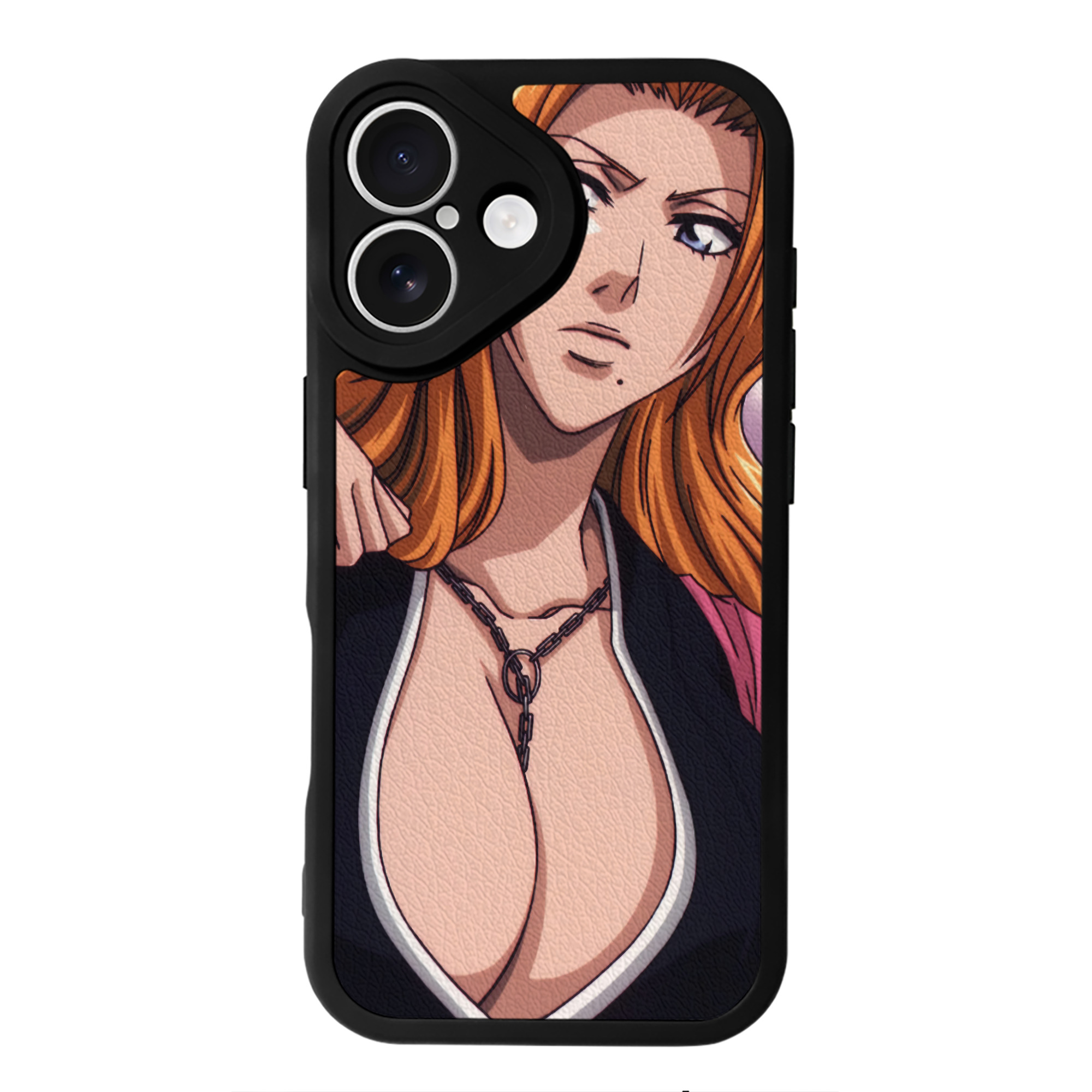 （画像用） ブリーチ BLEACH 【iPhone 16シリーズ対応】シリコンスマホケース（レザー調） 材質：シリコン